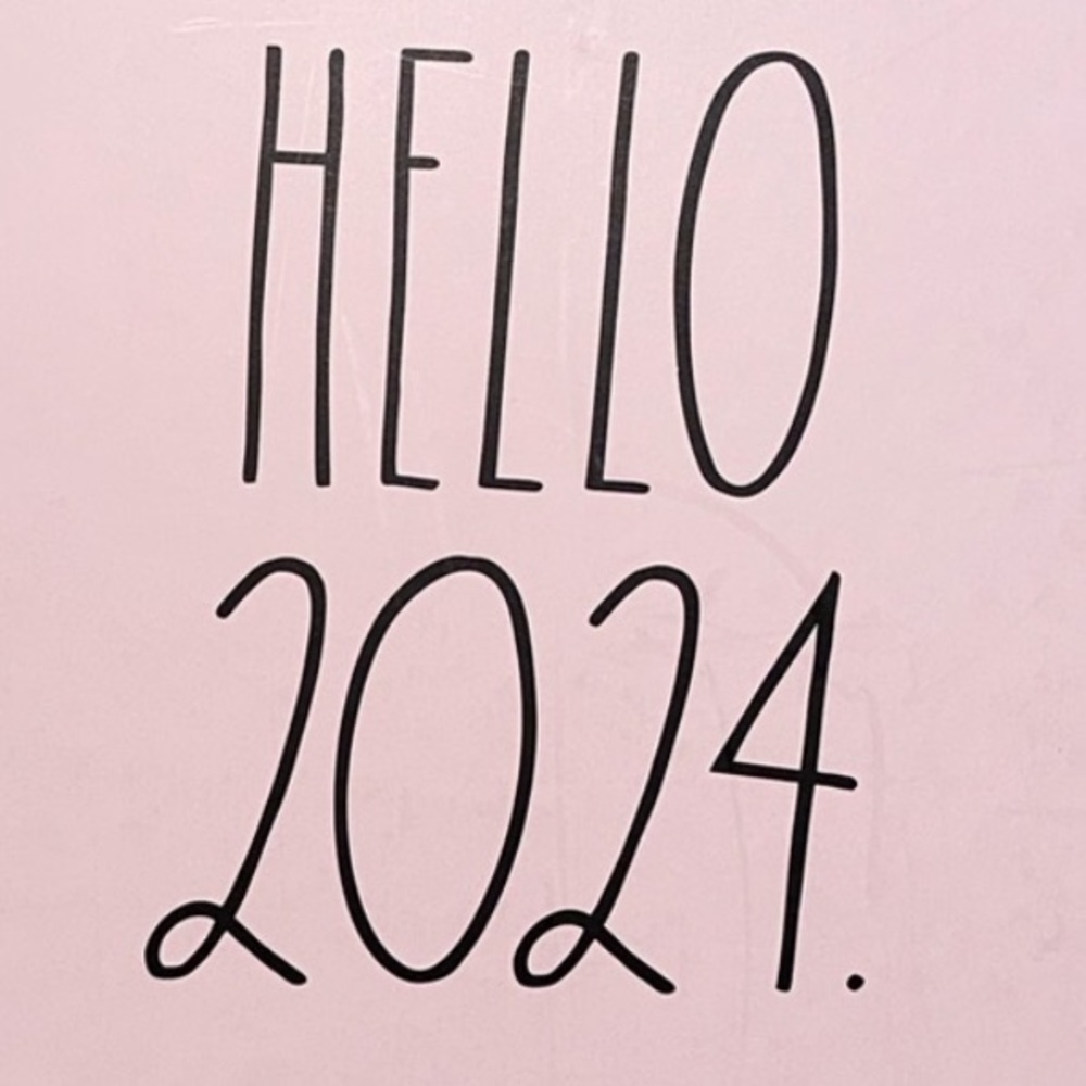 🆕 Rae Dunn HELLO 2024 17 Month Planner Pink - Picture 3 of 13